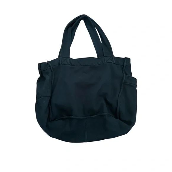 Feel Good T Shirt Company Casual Black ContemporaryTote Bag w/side pocket soft - Picture 1 of 8